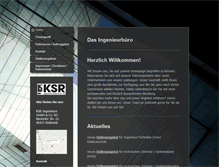 Tablet Screenshot of ksr-ingenieure.de